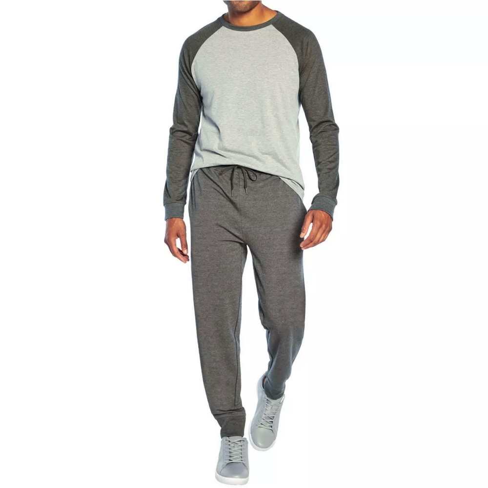 Gap Men's Lounge Jogger Set Size L Grey